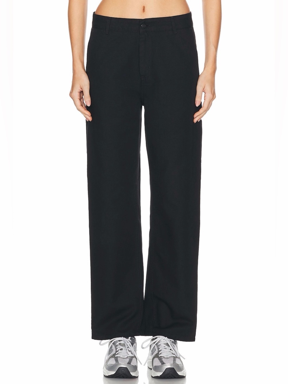 Carhartt WIP Women's Pierce Pant Straight — Black Size 26